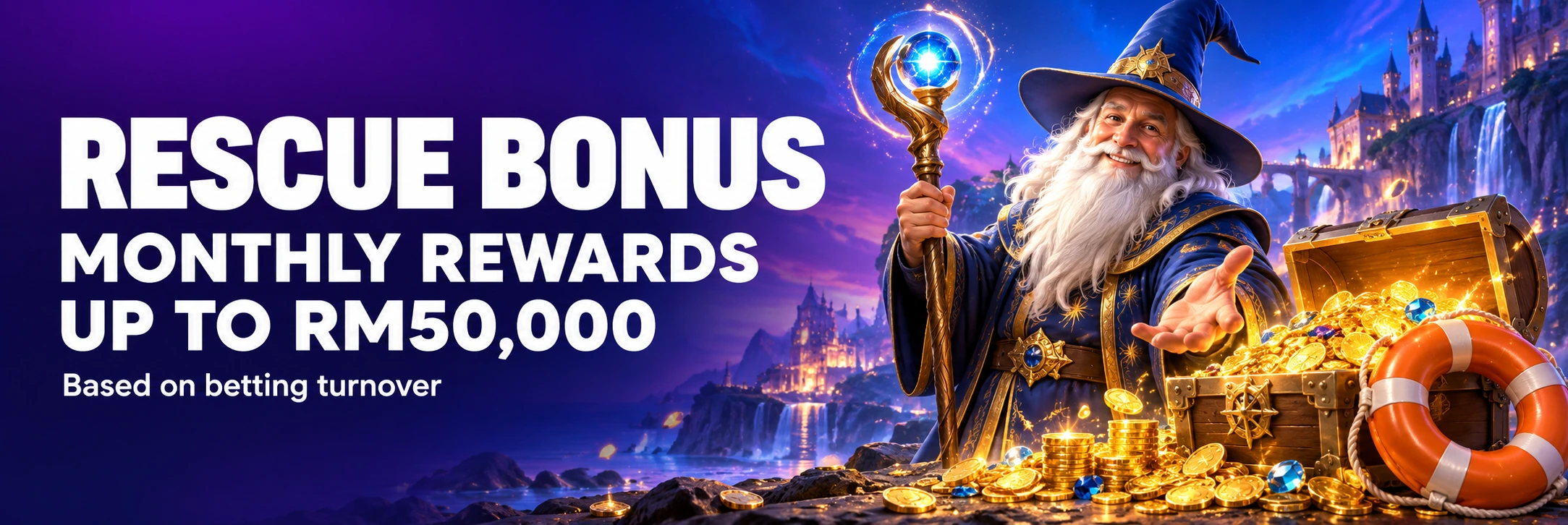 rescue-bonus promotion banner